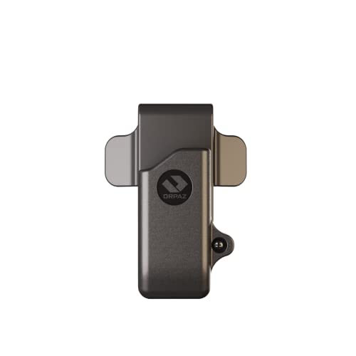 Orpaz Universal Pistol Mag Pouch Compatible with Universal Magazine Holster for 0.40, 9 mm Magazine Holder - Will Secure Your Handgun with a Tactical Appearance, Einzelmagazin, Gürtelschnalle von ORPAZ