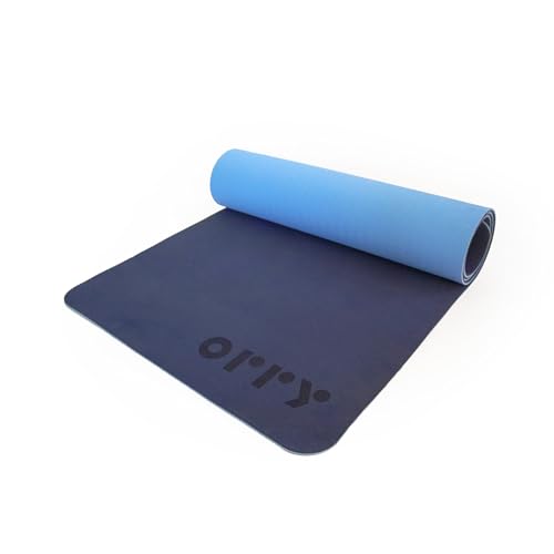 ORRY TPE-Yogamatte – 182,9 x 61 cm – 6 mm Dicke – rutschfest (zweifarbig) von ORRY