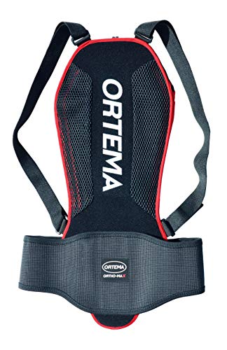 ORTEMA Ortho-MAX Light - Gr.XXS - Leichter & Verstellbarer Unisex Rückenprotektor für Ski/Snowboard | Bike | Water Sports & mehr von ORTEMA