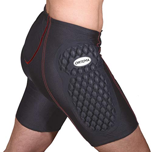 ORTEMA X-Pants LP (Gr.XL mit Sitzeinlage) Prellschutz Hose - Schlag- und Prellschutz im Hüftbereich mit Schutz im Bereich des Steißbeins von ORTEMA