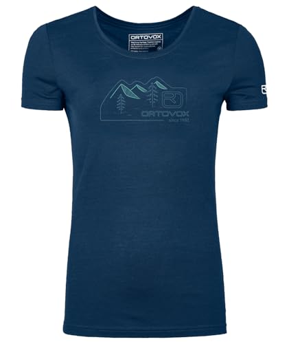 ORTOVOX 150 Cool Vintage Badge TS W T-Shirt Unisex Erwachsene von ORTOVOX