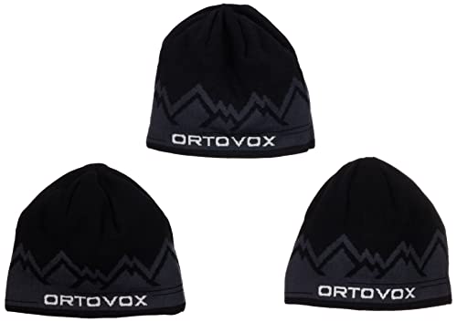 ORTOVOX 68035-90201 Peak Beanie Hat Unisex Adult Black Raven Größe Uni von ORTOVOX