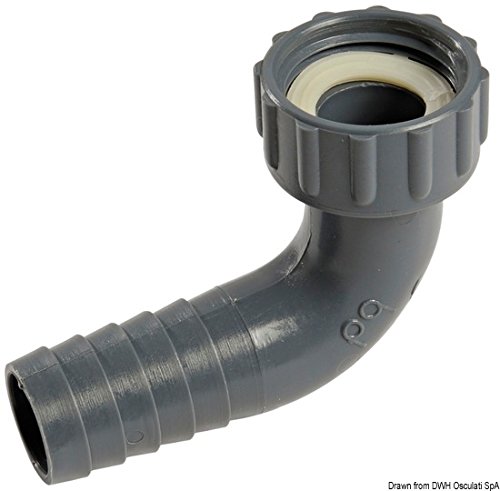 Osculati 90° Schlauchanschluss Innengewinde 11/4 x 30 mm von OSCULATI