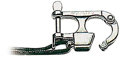 Osculati Edelstahl Schnappschäkel - vorschriftsmäßig für Wasserski, Arbeitslast:300 kg von OSCULATI