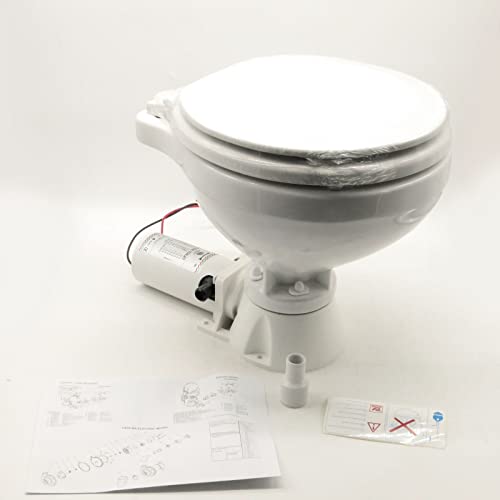 Osculati Elektr. Toilette kompakte Holz-Toilettenbrille 12V von OSCULATI
