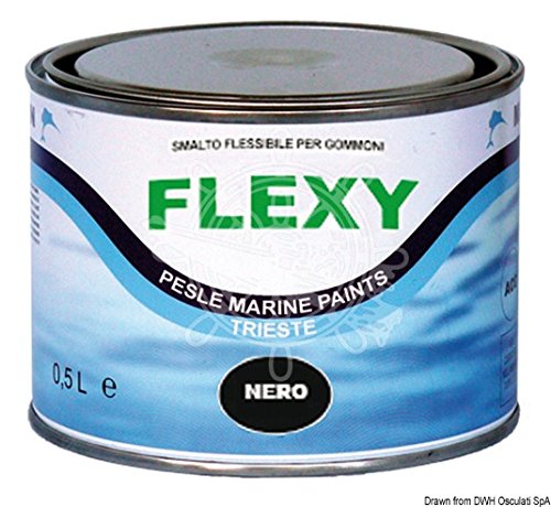 Osculati Marlin elastischer Lack Flexy weiß 0,5 l von OSCULATI