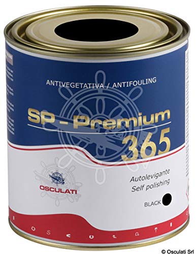 Osculati SP Premium 365 Antifouling selbstpolierend schwarz 0,75 l von OSCULATI