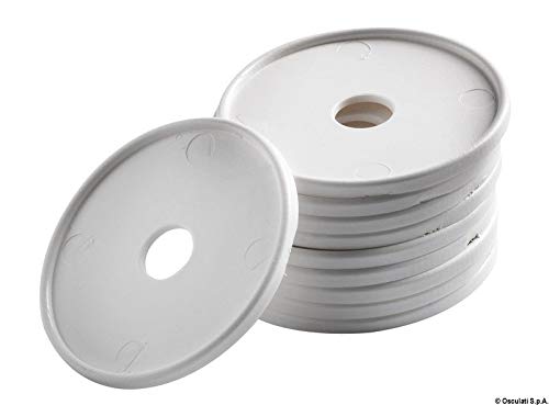 Osculati Unterlegscheibe aus weißem Polyethylen Verpackung: 10 STK. von OSCULATI