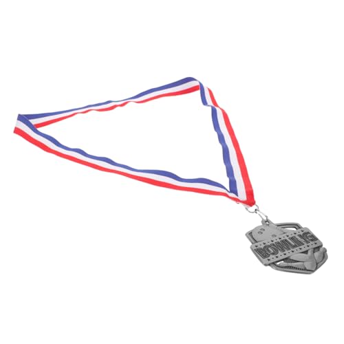 OSOLADY Bowling Medaille aus Langlebiger Zinklegierung Dekorative Auszeichnung mit Rundem Design und Band für Bowling wettbewerbe Sportspiele und Partypreise von OSOLADY