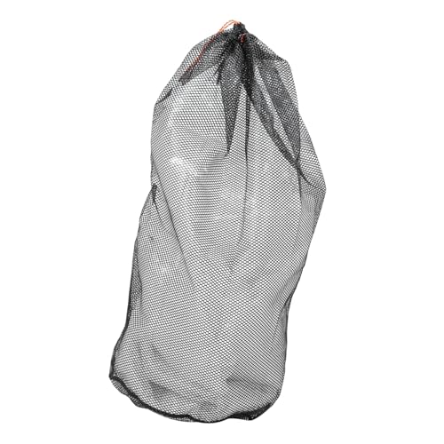 OSOLADY Camping Schlafsack Aufbewahrungsnetz Beutel mit Kordelzug Großer Outdoor Organizer aus Robustem Mesh Faltbarer Drawstring Sack für Reise Camping und Vielseitige Aufbewahrung von OSOLADY