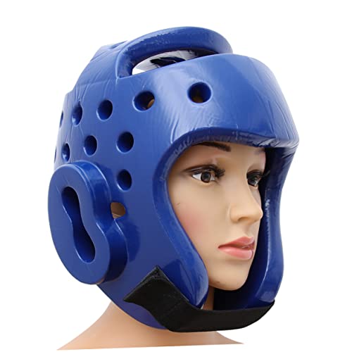 OSOLADY Sparring-kopfschutz Für Junge Mädchen Eva Taekwondo-Helm Stoßdämpfender -Spieler Belüfteter Kopfschutz XL Blau von OSOLADY
