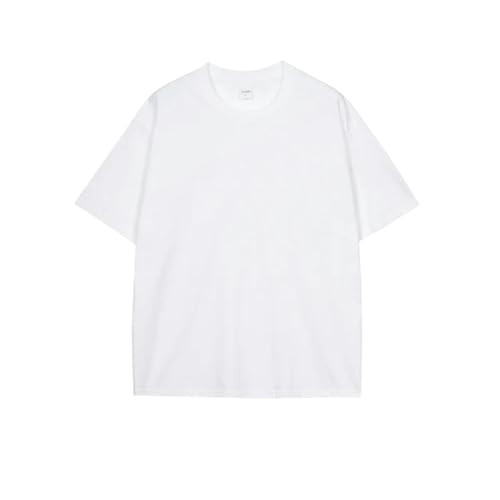 OTBEHUWJ T-Shirts für Damen Übergroße T-Shirts Für Frauen Unisex Lässig T-Shirts Top-T-Shirt-Kleidung-Weiß-S von OTBEHUWJ