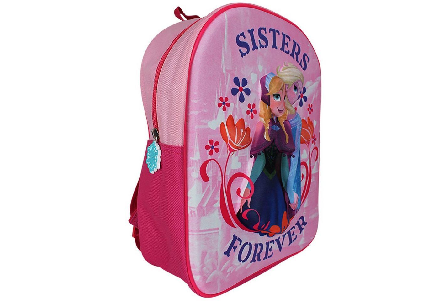 Kinderrucksack Pinker Rucksack mit 3D Prinzessin Motiv Mädchen, Kinder Tasche Kindertasche Design von OTTO