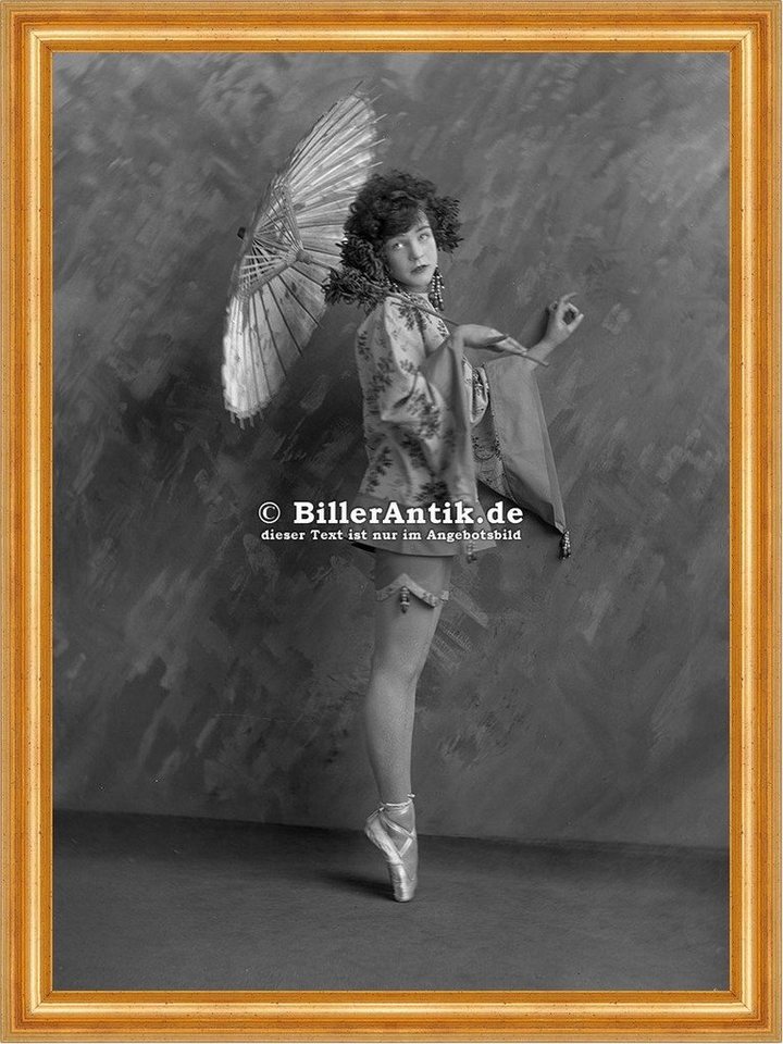 Kunstdruck Miss Finney dancing, Montreal, QC Tänzerin Schirm Kleid Mode Photo M 1, (1 St) von OTTO