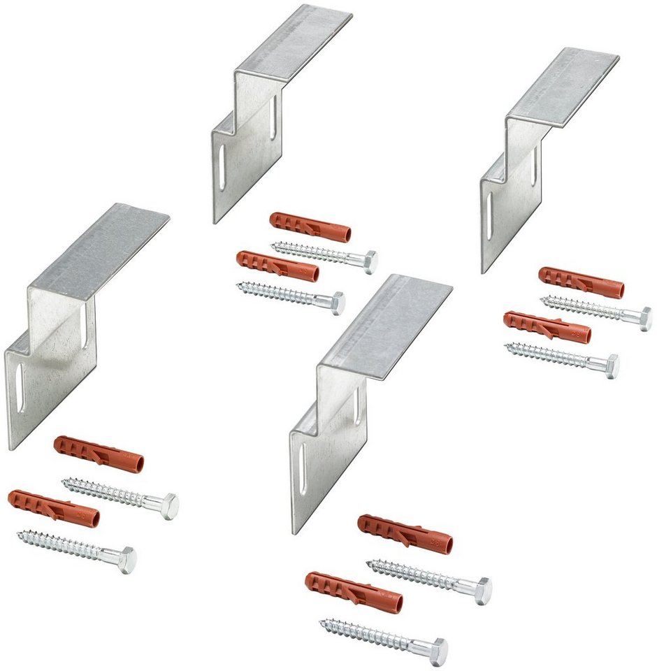 OTTOFOND Wandhalter, (Set, 4-St), für Bade-/Duschwannen und Whirlpools von OTTOFOND