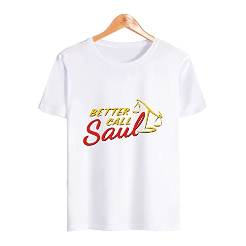 OUHZNUX Better Call Saul Herren 2D Druck T-Shirt American Tv Drama Starring T-Shirt Trend Herren Und Damen Kurzarm T-Shirt Hip Hop Kinder Tops Xxs-3Xl von OUHZNUX