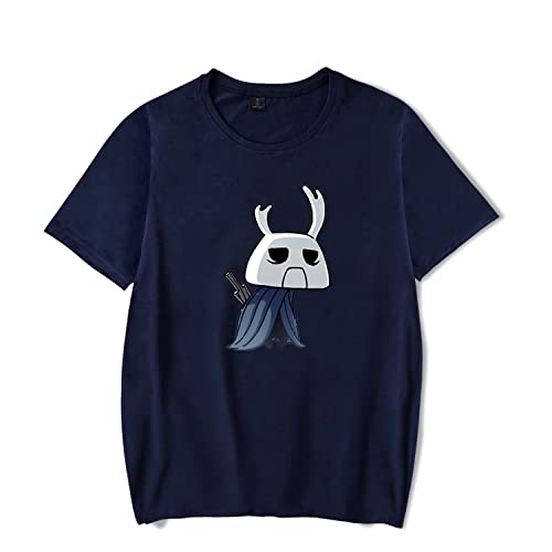 OUHZNUX Hollow Knight Gaming T-Shirt, Casual Comfort Short Sleeve Sweatshirt, Fashion Street Sweatshirt Top for Men and Women (XS-4XL) von OUHZNUX