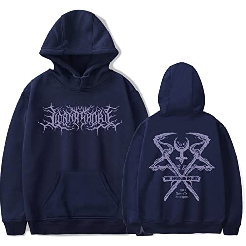 OUHZNUX Hoodies Lorna Shore Rock Hoodie Mit Taschen Herren Damen Übergroße Hip Hop Trend Pullover Sweatshirts Xs-4Xl von OUHZNUX