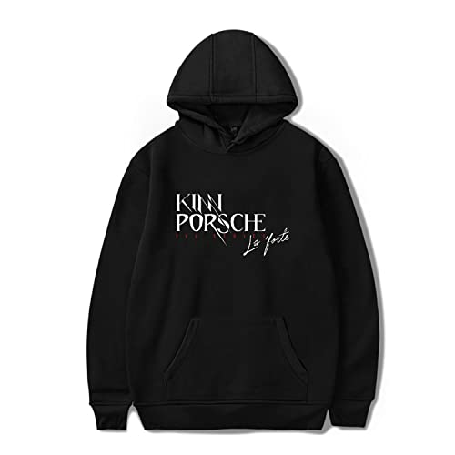 OUHZNUX Kinnporsche The Series Letter Hoodie, Modischer Lockerer, Lässiger, Bequemer Langarm-Pullover, Street-Hip-Hop-Sweatshirt Für Männer Und Frauen(2XS-4XL) von OUHZNUX