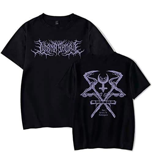 OUHZNUX Lorna Shore T-Shirt Unisex Deathcore Band Merch T-Shirt Kurzarm Für Jugend Männer Frauen Kurzarm Volle Größe Xs-4Xl von OUHZNUX