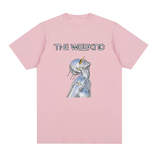 OUHZNUX T-Shirt The Weeknd Rapper Klassisches T-Shirt Männer/Frauen Trend Hip-Hop Sweatshirt Kurzarm Pullover T-Shirt Kleidung Xs-4Xl von OUHZNUX