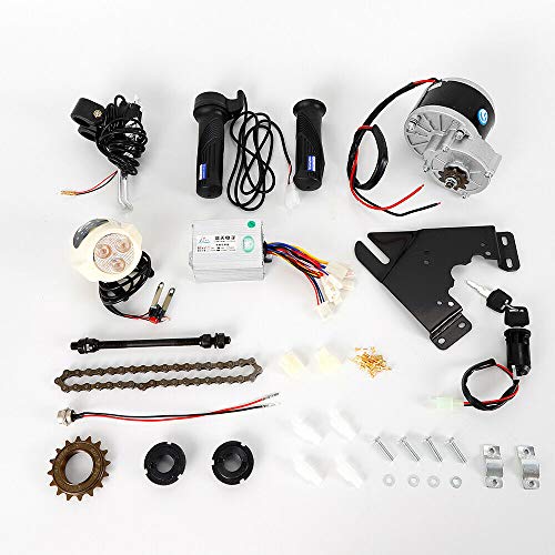 OUKANING 250W E-Bike Conversion Kit Elektrofahrrad Umbausatz Set Elektro Fahrrad Motor Set für 22" -29" Fahrrad Vorderrad Ebike Pedelec Motor (36V) von OUKANING