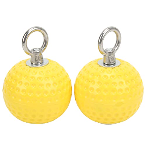 OUKENS 1 Paar/Set Kletter-Klimmzug-Power-Ball, rutschfeste, leistungsstarke Ballgriffe, Krafttrainer, Trainingsgerät für Fitness, Bouldern, Klimmzüge, Größe 2(97mm) von OUKENS