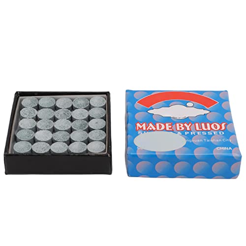 OUKENS 50 Stück Billard-Pool-Queue-Spitzen Pool-Queue-Spitzen-Ersatz-Kit Pool-Stick-Spitzen Billard-Queue-Spitzen mit Aufbewahrungsbox für Pool-Queues und Snooker(9mm) von OUKENS