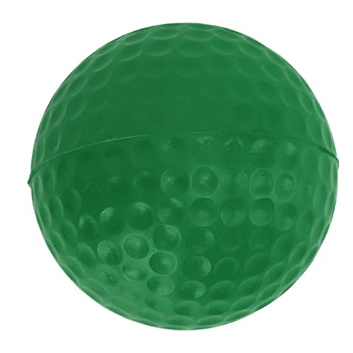 OUKENS Golf-Übungsball, 42,5 mm/1,7 Zoll, PU-Schaum-Golfbälle, Starke Flexibilität, Outdoor-Indoor-Golf-Übungsball, Flugtrainingsbälle für Sport und Fitness(grün) von OUKENS