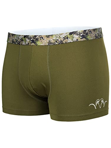 OUTDOORDINO Blaser Shorts Magnum 3.0 - Unterhose für Jäger Männer Oliv - Boxershorts für Herren - Boxershort in Patronenschachtel Design (XXL) von OUTDOORDINO