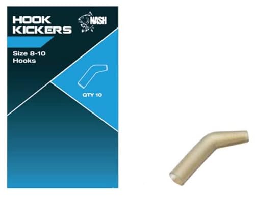 OUTDOORDINO Nash Hook Kickers - Anti Tangle Schlauch - Schrumpfschlauch für Karpfenmontagen - Line Aligner Carp Fishing - Anti-Tangles-Karpfen-Angelhülsen (M) von OUTDOORDINO