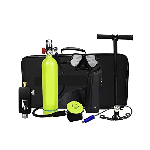 OUTFYT 1000ML Tauchausrüstung Einfache -Wassersportprodukte Tauchausrüstung für Tauchflaschen(Color:Package E Green) von OUTFYT