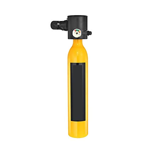 OUTFYT Tragbare Unterwasser-Notfallgasflasche, Ausgestattet Mit Einem Vollständigen Satz Sauerstofftanks for Tauchatemgeräte Tauchausrüstung für Tauchflaschen(Color:Orange0.5L Respirator) von OUTFYT