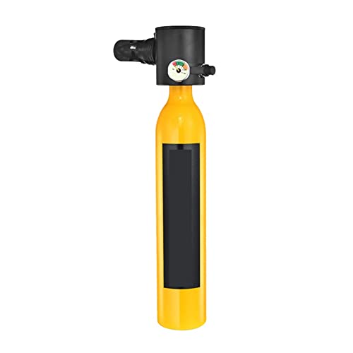 OUTFYT Tragbare Unterwasser-Notfallgasflasche, Ausgestattet Mit Einem Vollständigen Satz Sauerstofftanks for Tauchatemgeräte Tauchausrüstung für Tauchflaschen(Color:Orange0.5L Respirator) von OUTFYT