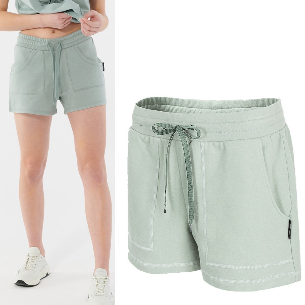 Outhorn - Damen Sweat Shorts Baumwolle - pastelgrün von OUTHORN