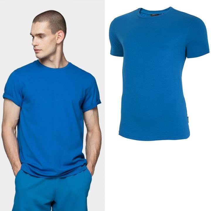 Outhorn - Herren T-Shirt Baumwolle - blau von OUTHORN