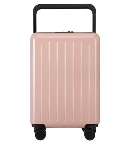 OUYUE Koffer Handgepäck-Sicherheitskombinationsschloss, Koffer, Gepäck, Aufgegebenes Gepäck Reisekoffer (Color : Rosa, Size : 24 inch) von OUYUE