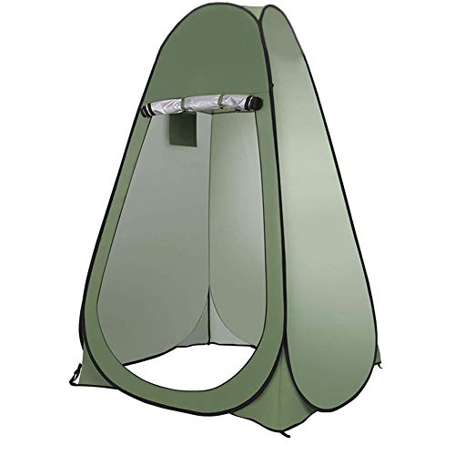 Ankleidezelt, tragbares Außendusch- und Badezelt, wasserdichte, Faltbare Pop-up-Zelte, geeignet für Reisen, Outdoor-Camping Vision von OUZBEM