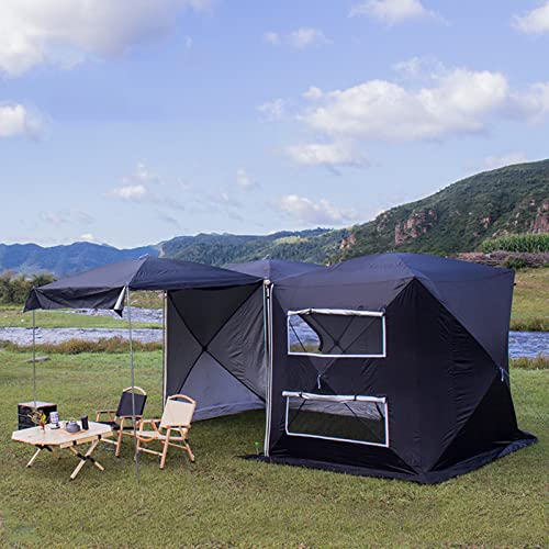 Automatisches Pop-Up-Zelt für SUVs, tragbare Sofortzelte für mehrere Personen und Familien, Auto-Markisen-Heckklappenzelt mit Tragetasche, universeller Fahrzeug-Sonnenschutz für Outdoor-Camping, von OUZBEM