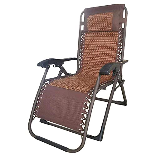 Klappbarer Zero-Gravity-Stuhl, klappbarer Liegestuhl für das Gartendeck, Sonnenliege, Zero-Gravity-Terrasse, Texteline-Sitz für den Außenbereich, Chaiselongues aus Aluminium für den Hinterhof am Pool von OUZBEM