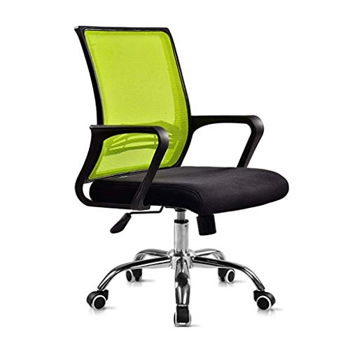 OUZBEM Bürostuhl mit mittlerer Rückenlehne, ergonomischer Computerstuhl, höhenverstellbarer Bürostuhl mit Rückenlehne (grün) Vision von OUZBEM