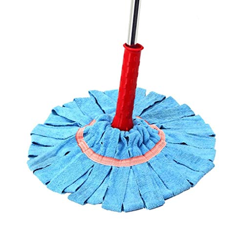 OUZBEM Mikrofaser Twist Mop Hand Release Waschen Mop Boden Reinigung Staub Mops, Haushalt Edelstahl Lazy Mop Vision von OUZBEM