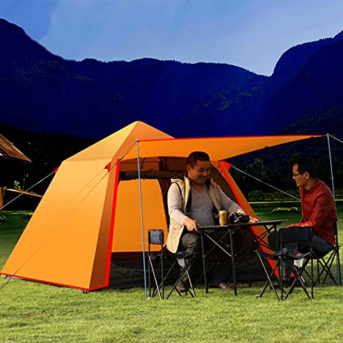 Pop-Up-Zelt, Familien-Campingzelt, 3–4 Personen, tragbares Zelt, automatisches Zelt, wasserdicht, Winddicht, für Camping, Wandern, Bergsteigen Vision von OUZBEM