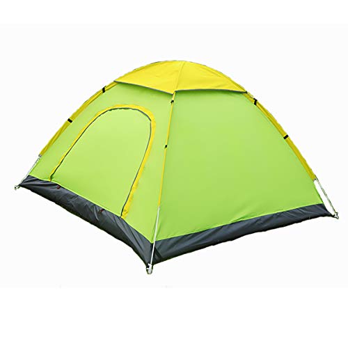 Pop-Up-Zelt, öffnet das vollautomatische Campingzelt in 2 Sekunden, Outdoor-Sonnenschutz mit Tragetasche, UV-Schutz, geeignet für Familiengarten/Camping/Angeln, grün, 2 bis 3 Personen Vision von OUZBEM