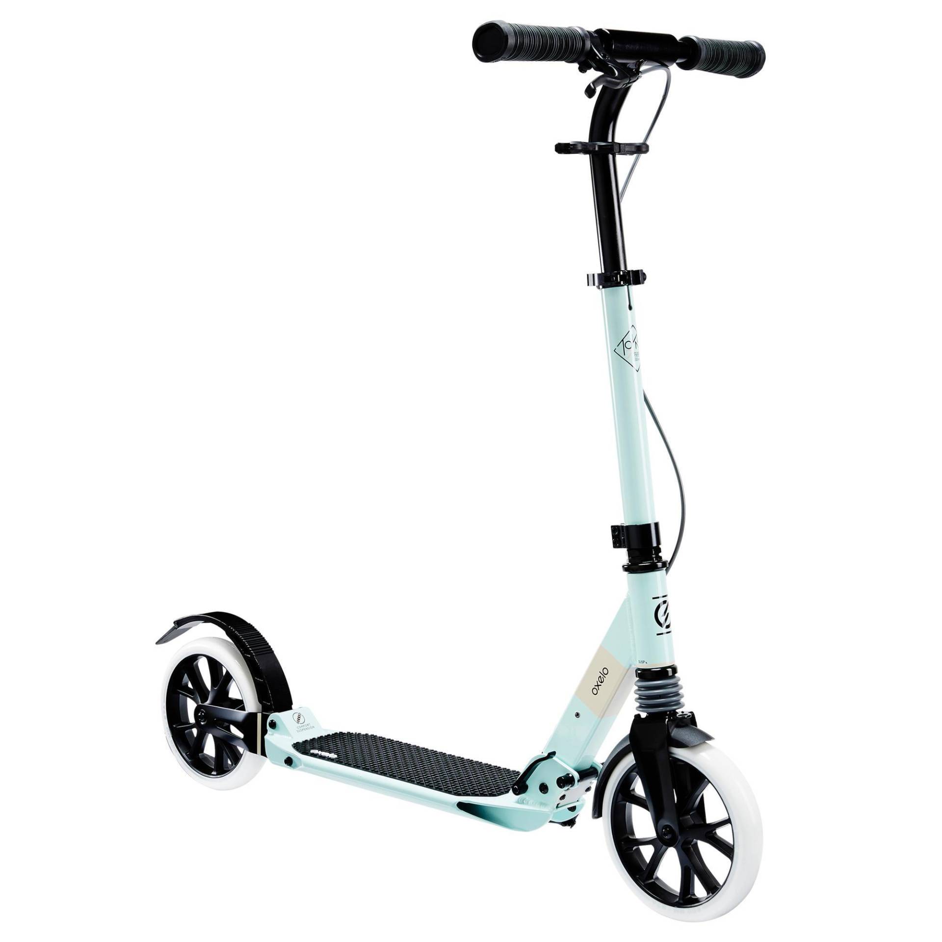 City-Roller Scooter Damen/Herren - T7XL hellgrün von OXELO