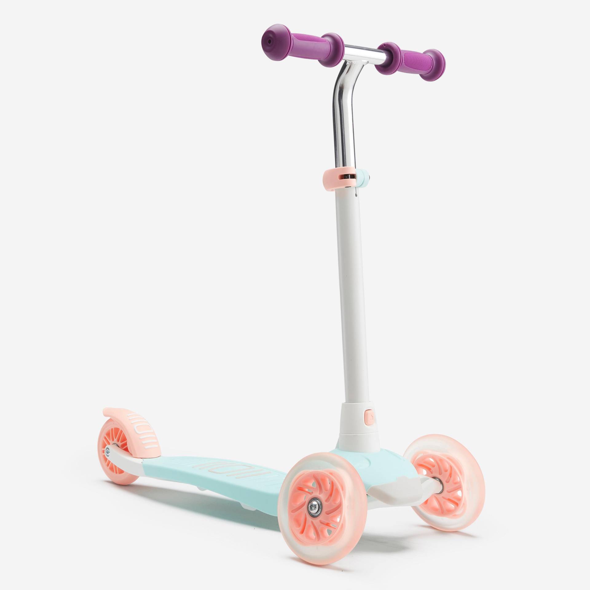 Scooter 3-Rad B1 500 Kinder weiss/mintgrün von OXELO