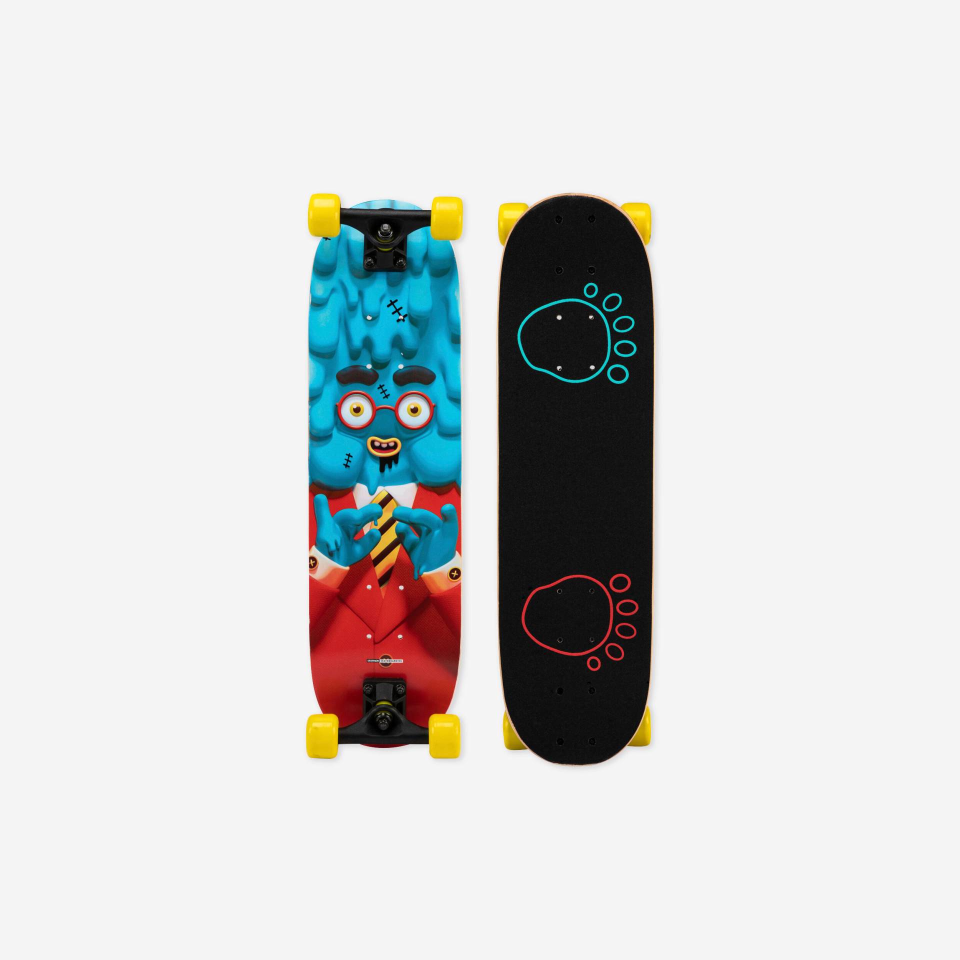 Skateboard Kinder 4-7 Jahre - Play 120 Medusa von OXELO
