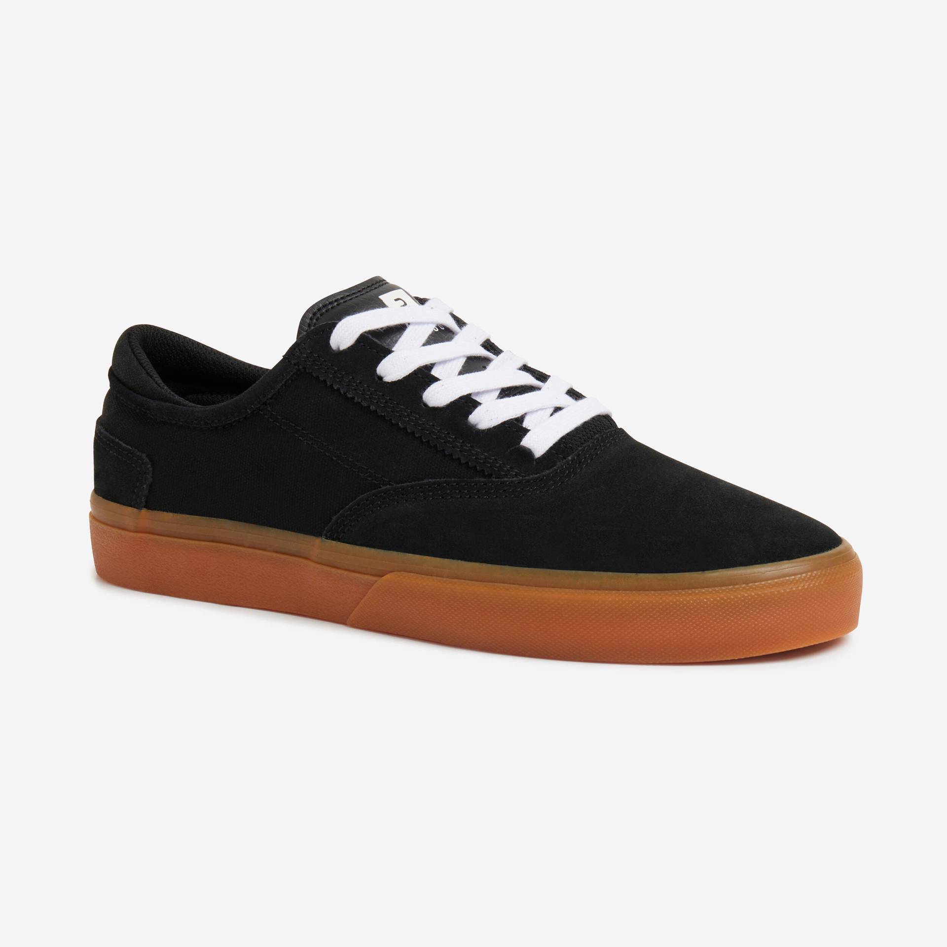 Skateschuhe Damen/Herren vulkanisiert - Vulca 500 II schwarz von OXELO