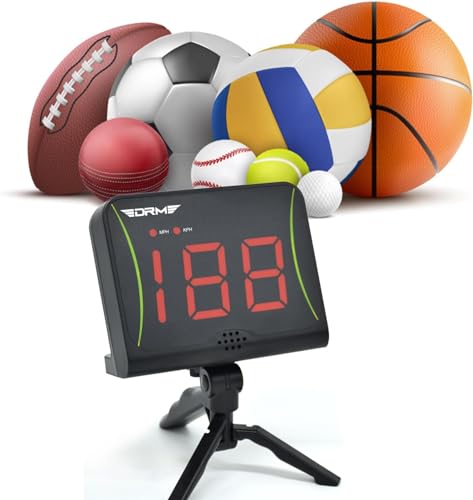 OYE Tennis Speed Radar Tennis Geschenk Sport Speed Tester Hands-Free Speed Gun for Tennis Baseball Golf Pitching Catching Speed Sensor von OYE