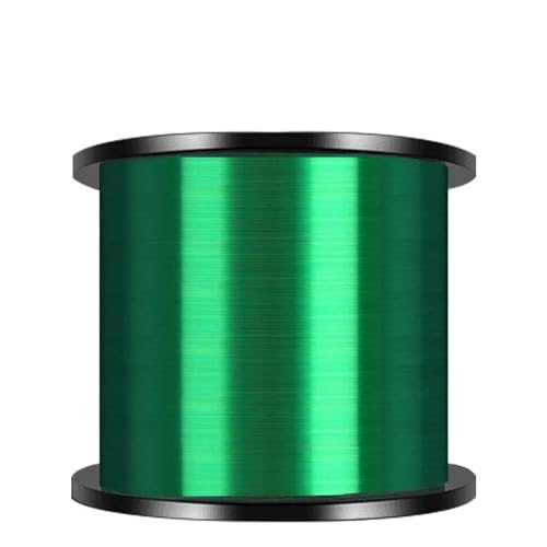 Angelschnur 500M 1000M Unsichtbare Angelschnur Super Starke Monofilament Nylon Linie Material Beschichtet Speckle for Karpfen Pesca Fischdraht (Color : Green, Size : 3000M 0.235mm-2.0) von OZLCUA
